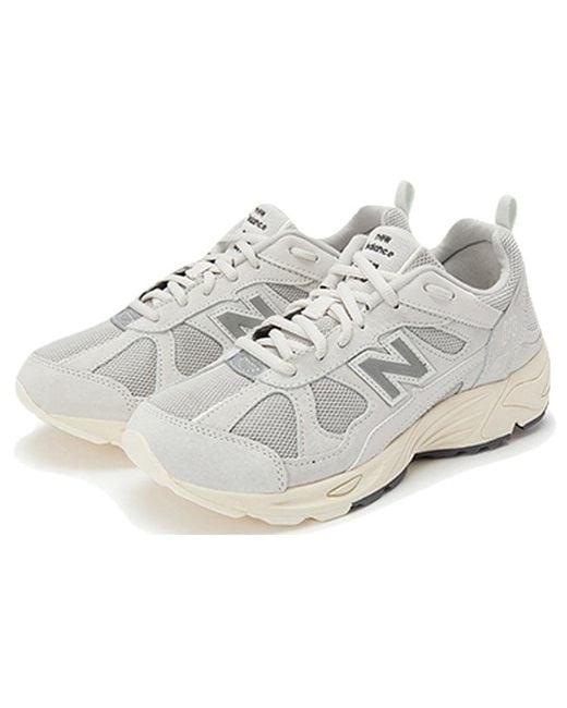New Balance White 878 'Light' for men
