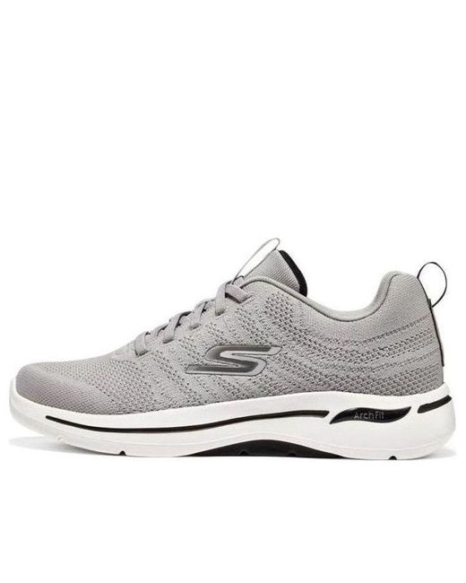 Skechers White Go Walk Arch Fit Grand Select 2.0 'Light' for men