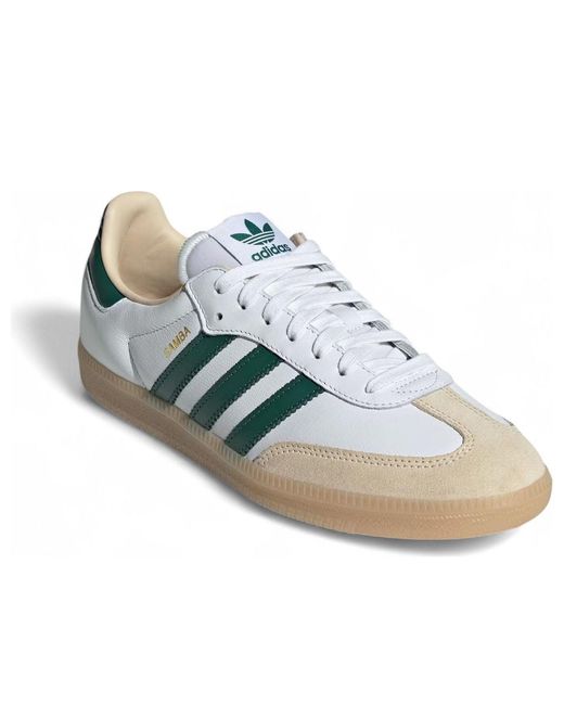 Adidas Blue Samba Og Collegiate Gum' for men