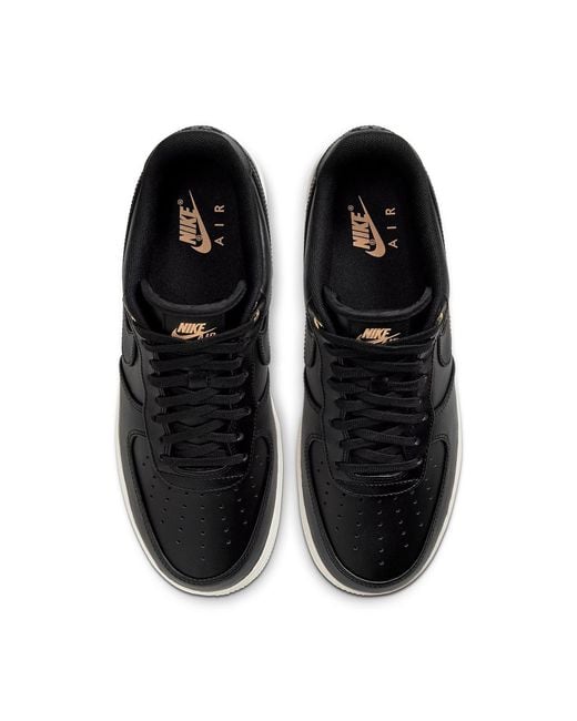 Nike Black Air Force 1 Premium Pack' for men