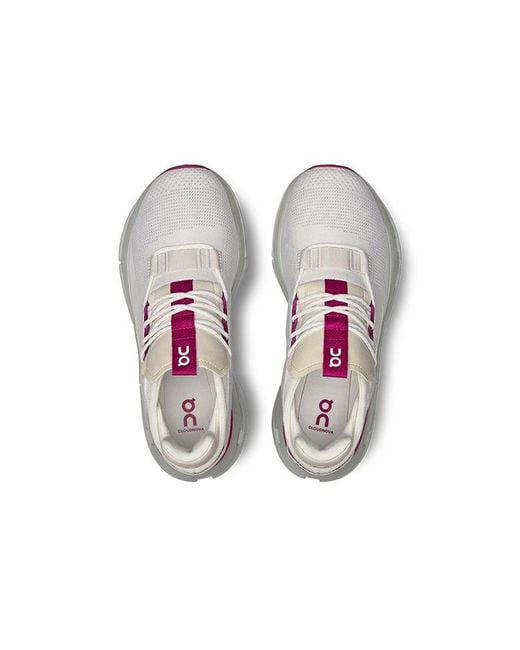On Shoes White (Wmns) Cloudnova 'Undyed Carnation'