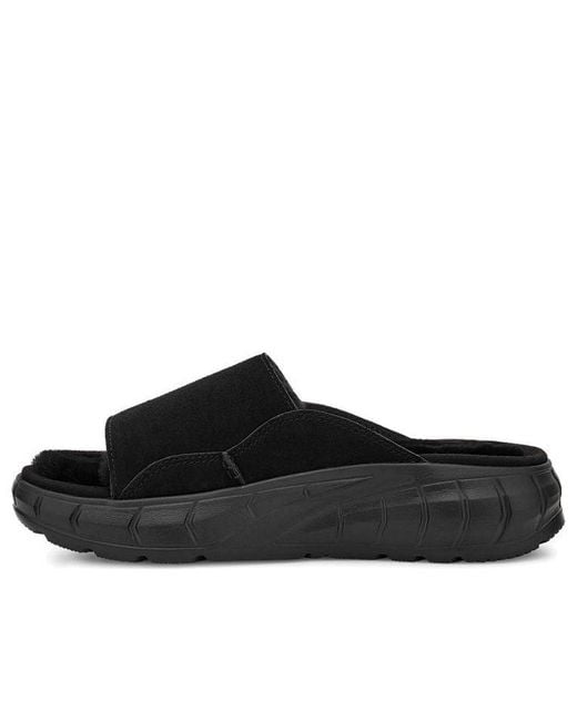 Ugg Black (Wmns) Westsider Slide Soft Sole Cozy Flat Heel Sports Slippers