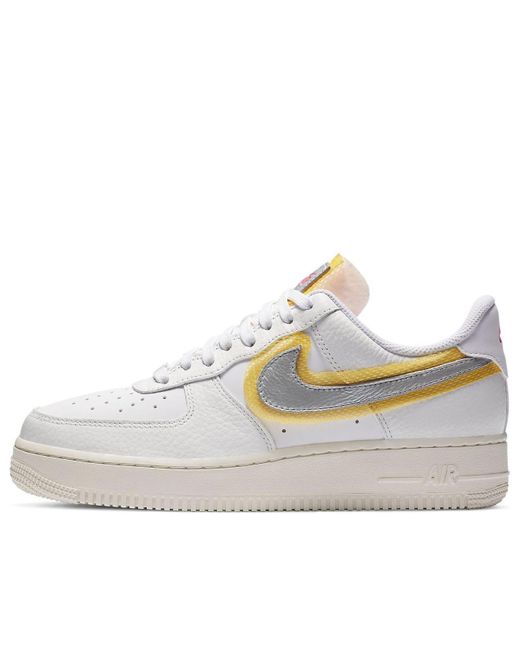Nike White (Wmns) Air Force 1 '07 Lx Metallic'