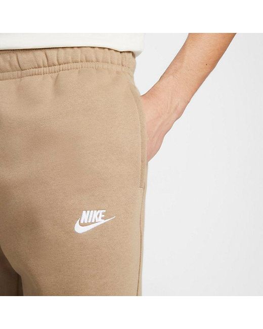 Nike Natural Sportswear Club Fleece Sweatpants 'Kahki' for men
