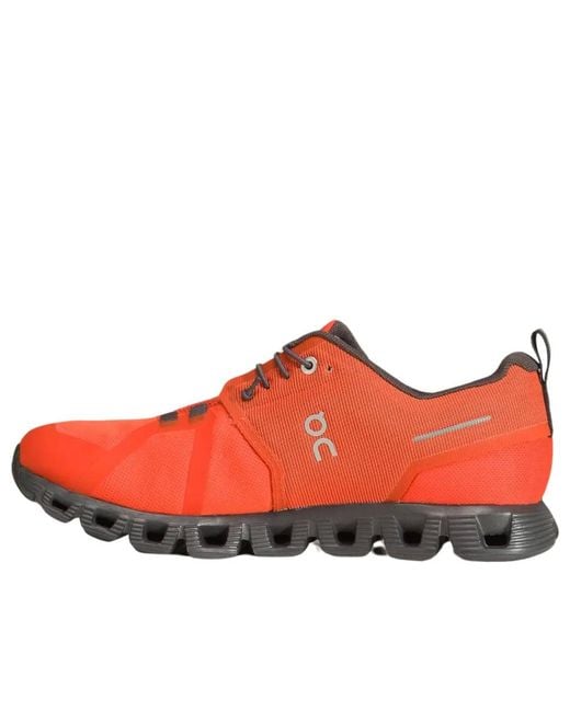 On Shoes Red (Wmns) Cloud Waterproof 'Flame Eclipse'
