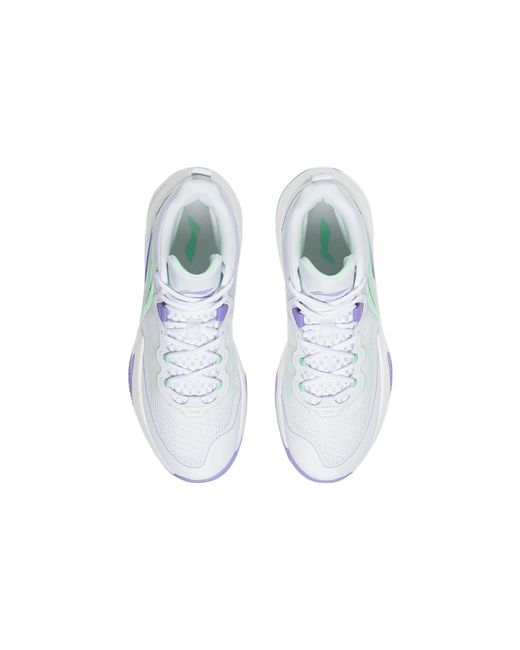 Li-ning White Superlight Speed 1 'Standard Pinkgreen' for men