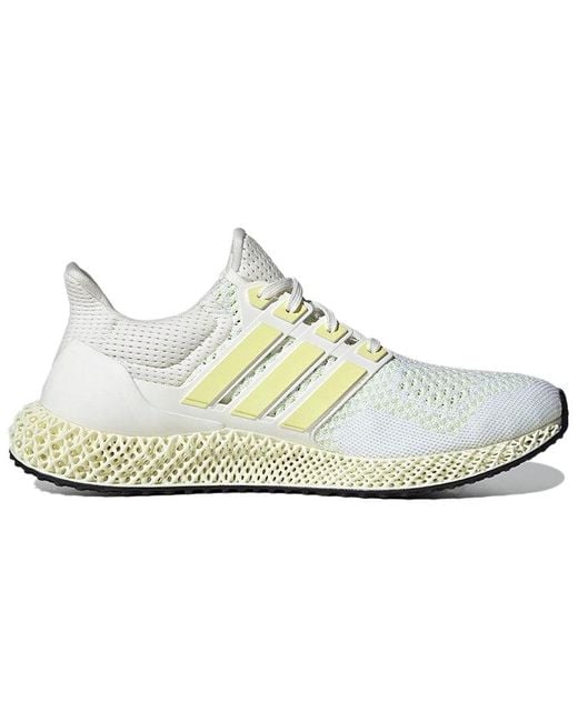 Adidas White Ultra 4D 'Lemon Twist' for men
