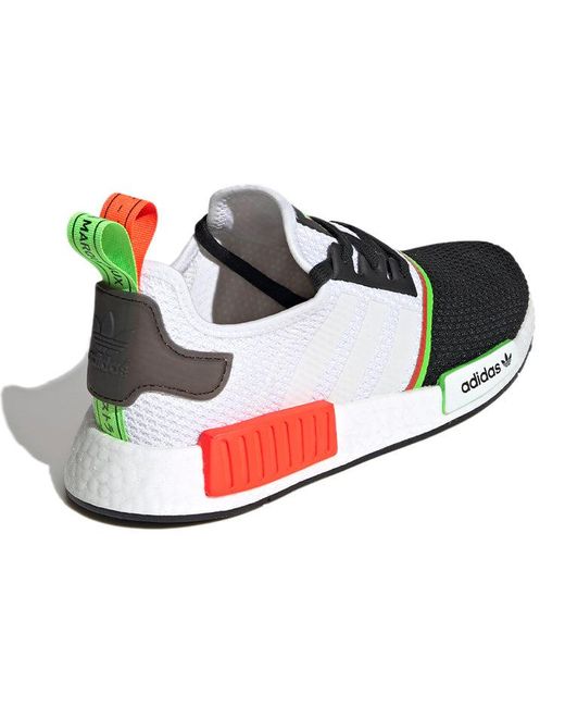 Adidas White Nmd_R1 Solar' for men