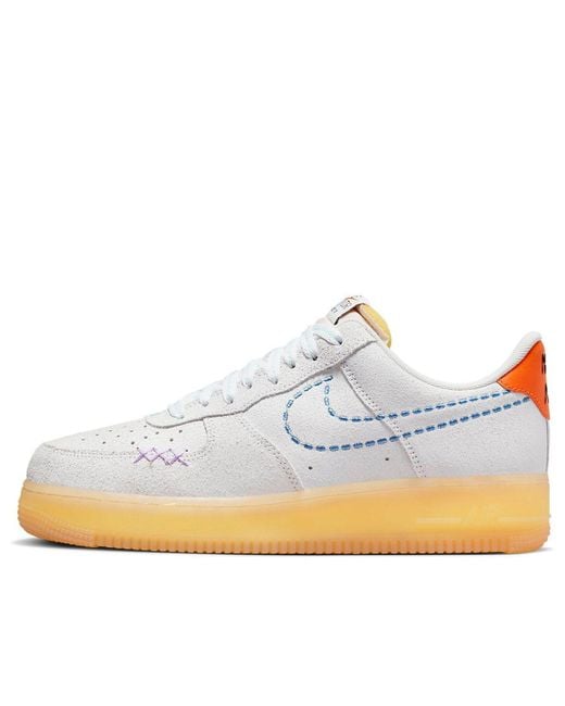 Nike White Air Force 1 '07 Lv8 101' for men
