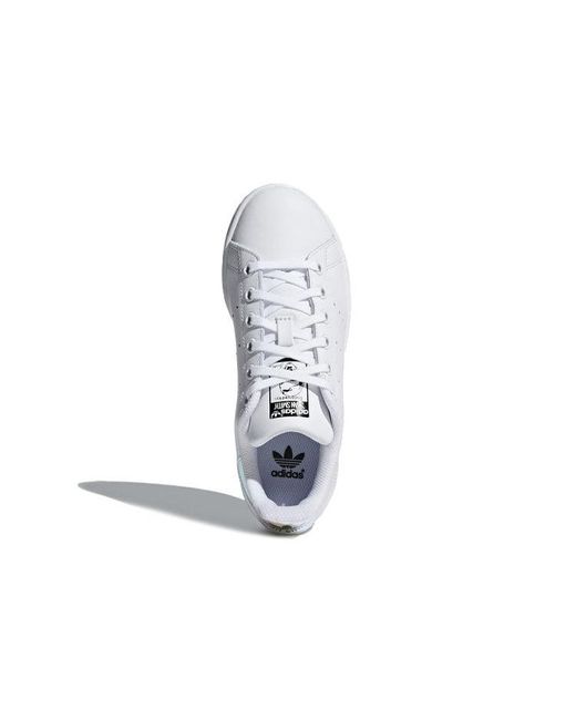 Adidas White Stan Smith J 'Iridescent' for men