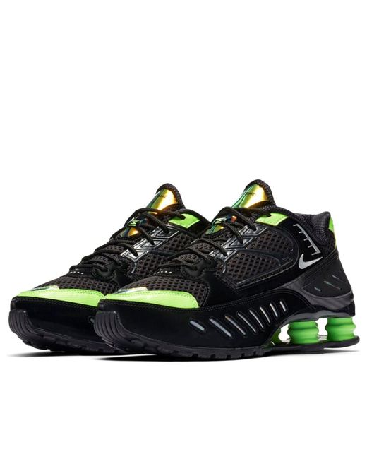Nike Blue (Wmns) Shox Enigma Sp 'Lime Blast'
