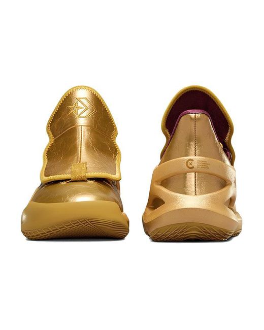 Converse X Willy Wonka All Star Bb Trilliant Cx in Metallic for