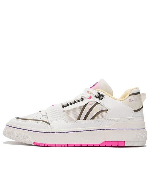 Li-ning White (Wmns) Badfive Rookie 'Cream Neon'