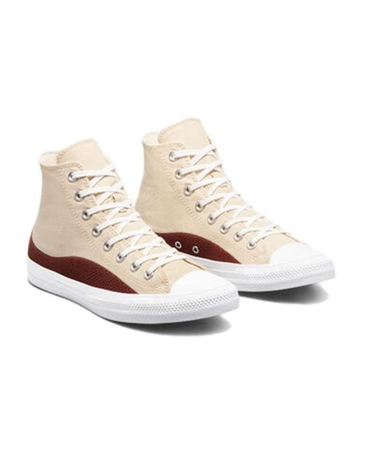 Converse Natural Chuck Taylor All Star Craft Mix High Top 'Beach Stone' for men