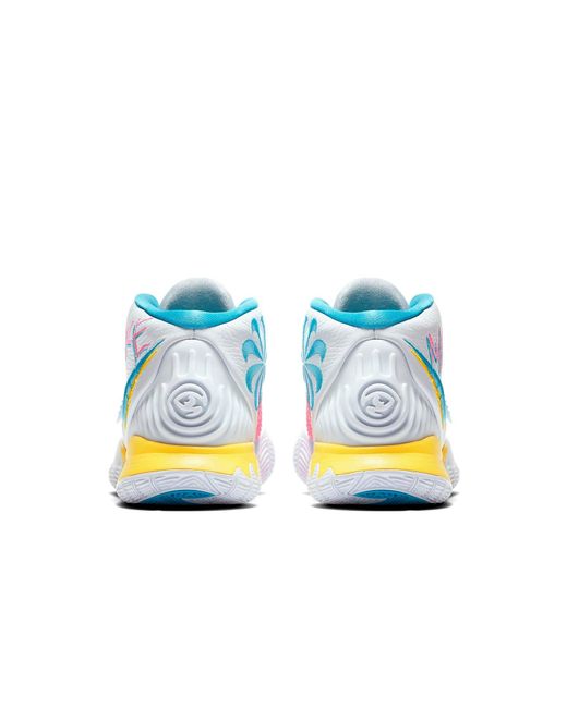 Nike Blue Kyrie 6 'Neon Graffiti' for men