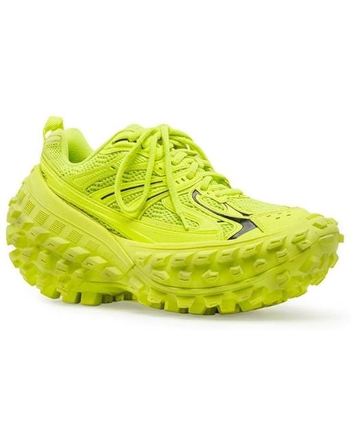 Balenciaga Yellow Defender Sneaker 'Fluo' for men