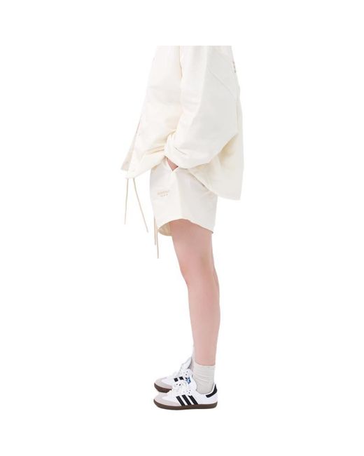 Fear Of God Natural Fw23 Running Shorts 'Cloud Dancer' for men