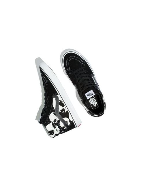 Vans Black Sk8-Hi 'Alien Ghosts' for men