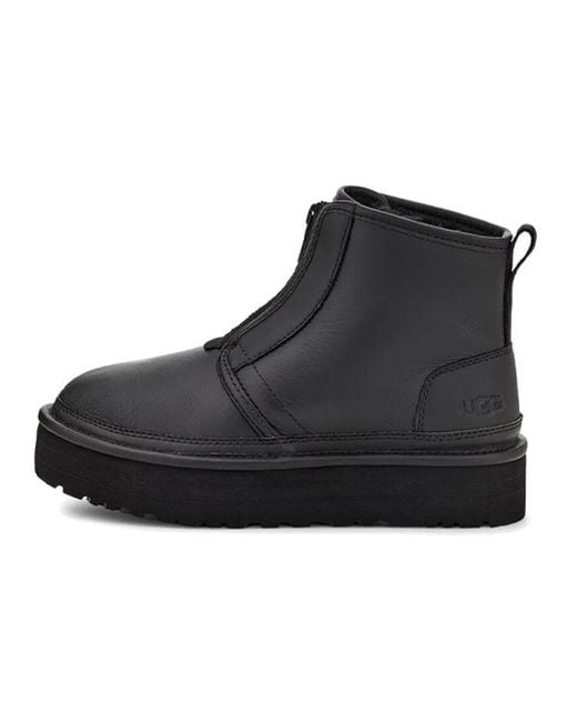 Ugg Black (Wmns) Neumel Platform Zip