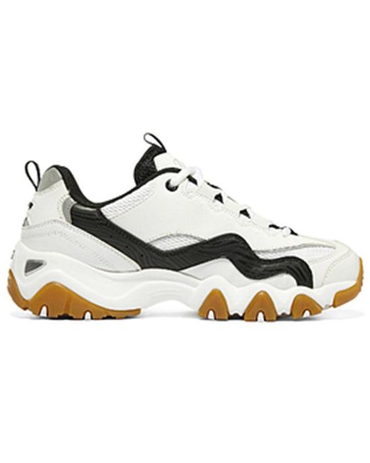 Skechers White (Wmns) D'Lites 2.0