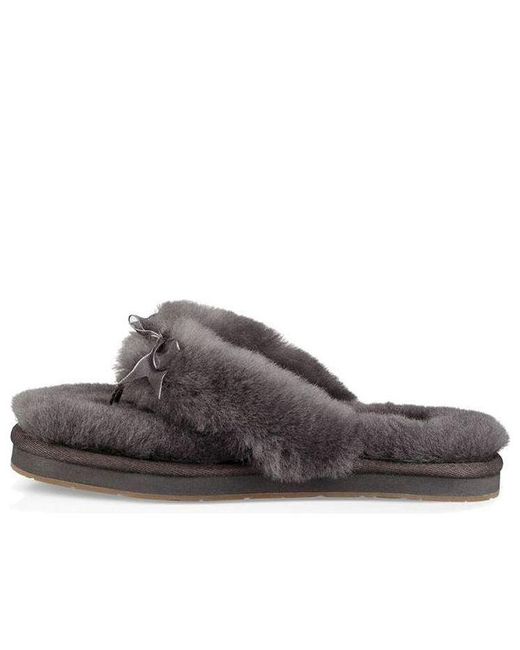 Ugg Brown (Wmns) Fluff Flip Flop Iii