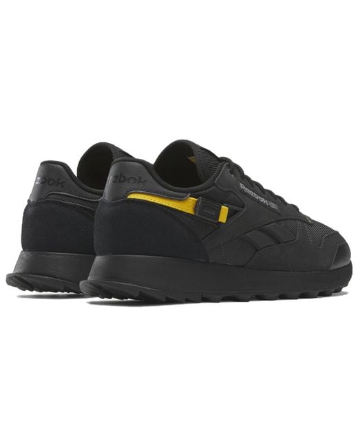 Reebok Black Classic Leather Winterized Wrn 'Dark' for men