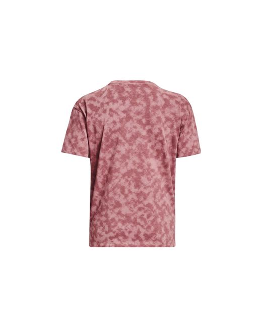 Under Armour Pink (Wmns) Big Logo Heavyweight T-Shirt