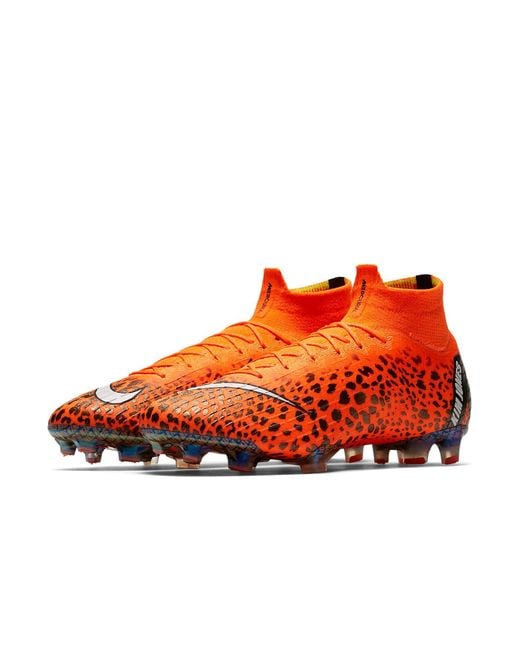 Nike Red Mercurial Superfly 360 Elite Fg 'Total' for men