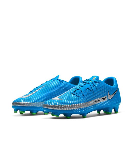 Nike Blue Phantom Gt Academy Mg 'Photo Metallic' for men