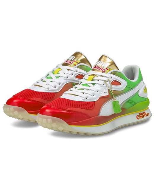 PUMA Green Haribo X Street Rider 'Happy Cherries' for men