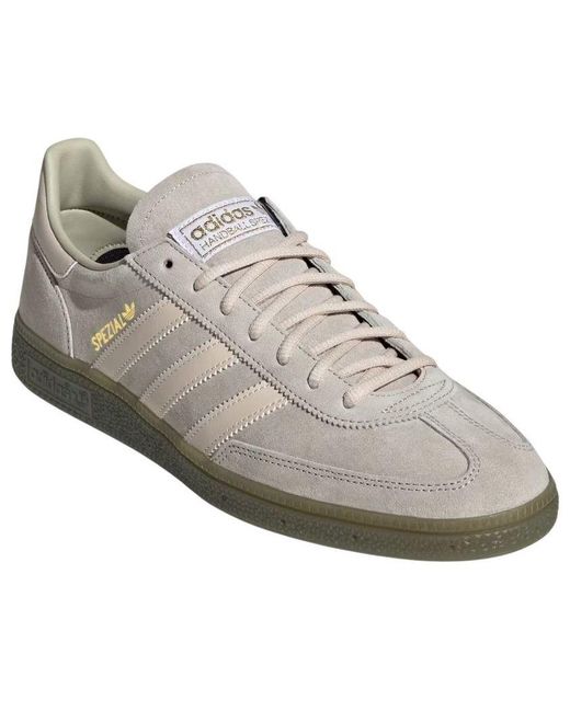 Adidas White Handball Spezial 'Putty Halo Ivory' for men