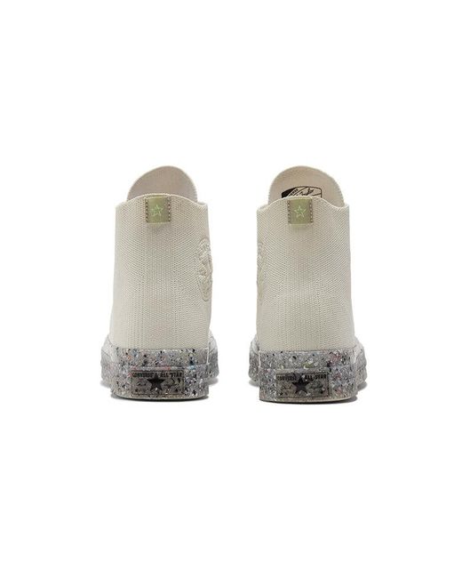 Converse White Renew Chuck 70 Knit High 'Egret' for men