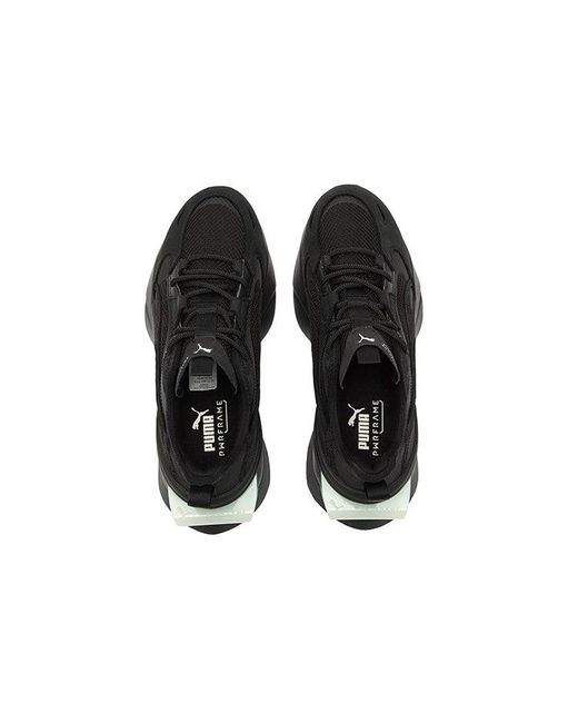 PUMA Black Pwrframe Op-1 Lth for men