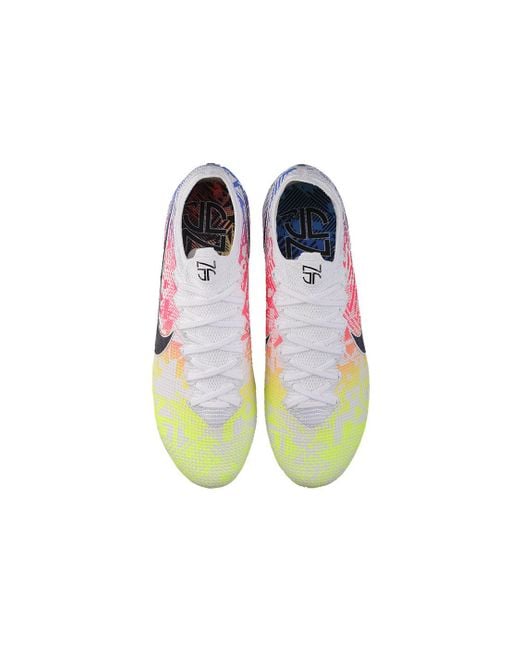 Nike Pink Neymar Jr. X Mercurial Vapor 13 Elite Fg 'Jogo Prismatico' for men