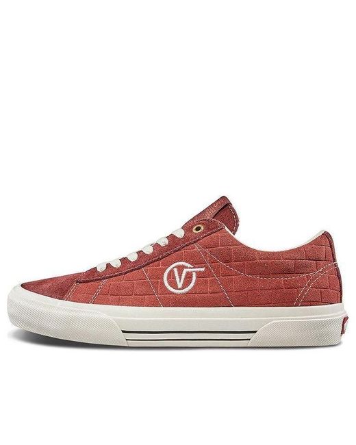 Vans Red Passport X Sid Pro Ltd 'Brick' for men