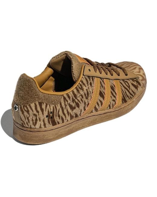 Adidas Brown Melting Sadness X Originals Superstar 2022 Cny for men