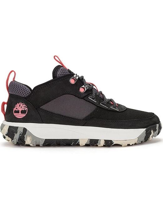 Timberland Black (Wmns) Greenstride Motion Low Shoe Nubuck'