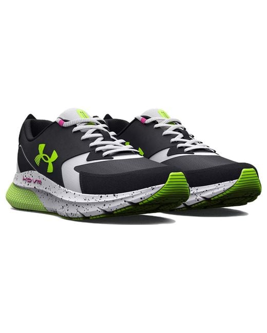 Under Armour Blue Hovr Turbulence Lime Surge' for men