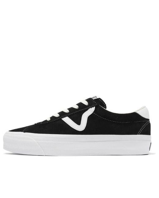Vans Black Sport 73 Lx 'Pig Suede for men