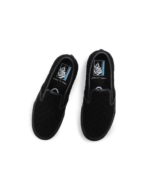 Vans Black Curren X Knost X Slip-On Sf for men