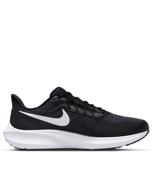 Nike Black Air Zoom Pegasus 39 Road Running Shoes for men