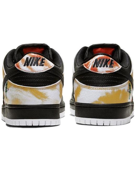 Nike Black Sb Dunk Low 'Tie-Dye Raygun' for men