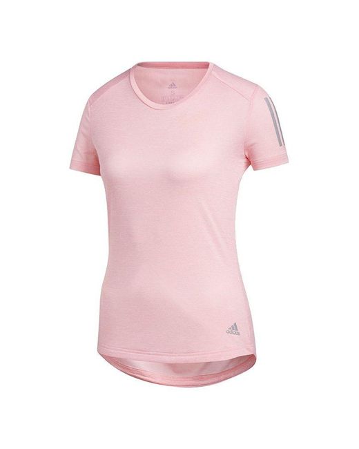 Adidas Pink (Wmns) Camiseta Own The Run T-Shirts