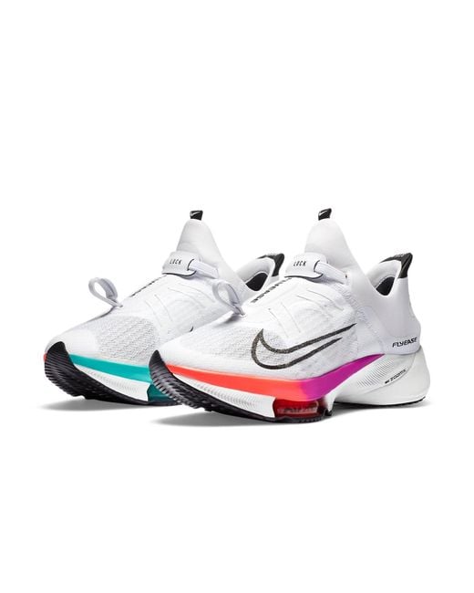 Nike White Air Zoom Tempo Next% Flyease Multi' for men