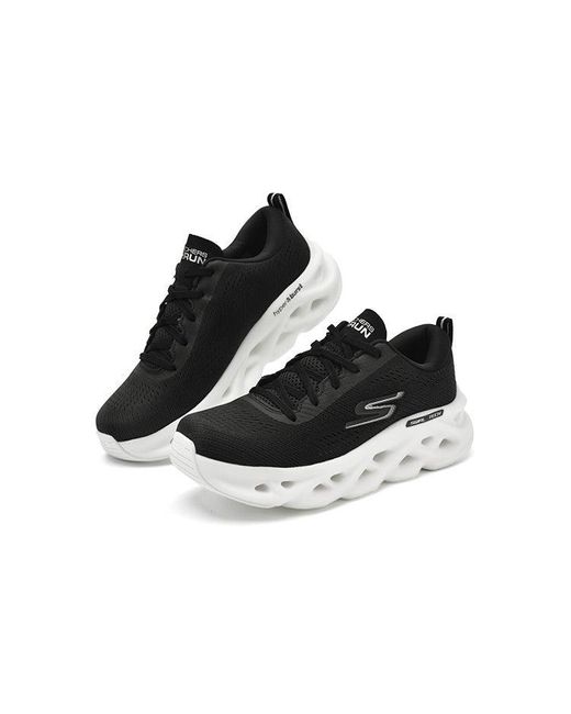 Skechers Black Gorun Glide-Step Swirl Tech for men