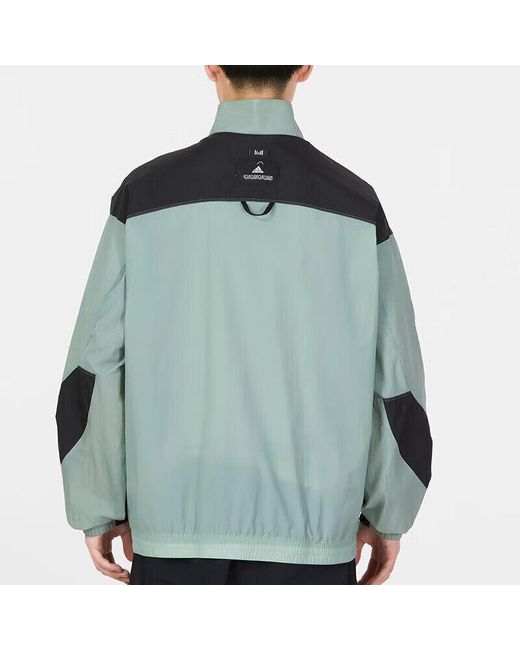 Adidas Blue St Gf Mh Woven Jackets for men
