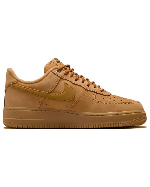 Nike Brown (Wmns) Air Force 1 Low 'Flax Wheat'