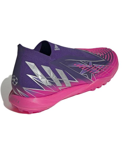 Adidas Purple Predator Edge.1 Tf for men