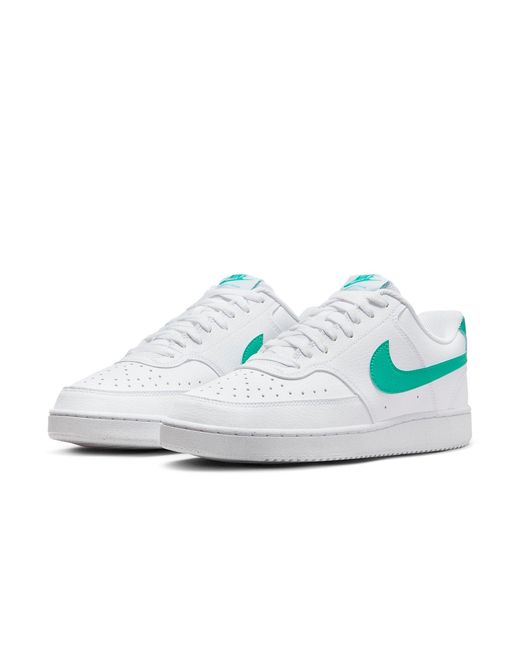 Nike White Court Vision Low Next Nature Clear Jade' for men