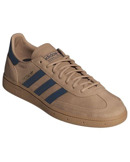 Adidas Brown Handball Spezial 'Warm Sandstone Preloved Ink' for men